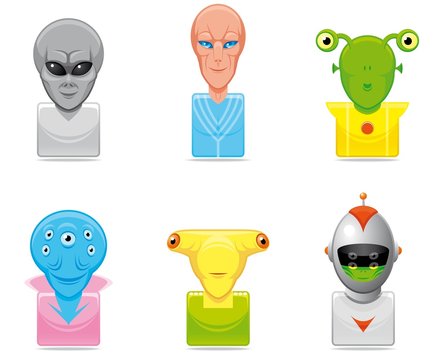 Avatar alien icons