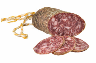 Salchichón ibérico.