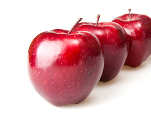 red apple