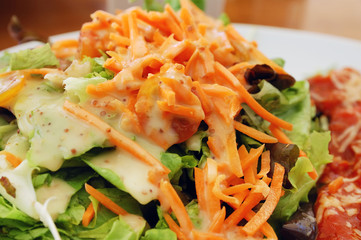fresh vegetable salad
