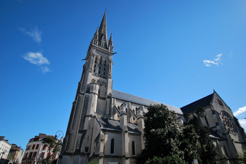 Fototapeta na wymiar W pobliżu kościoła św Marcina w Pau