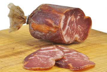 Tabla de lomo ibérico.
