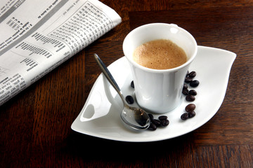 café et jounal