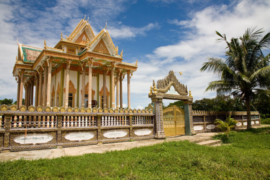 Temple, Battambang, Cambodia