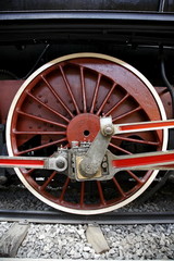 locomotrice antica milano treno antico ruota
