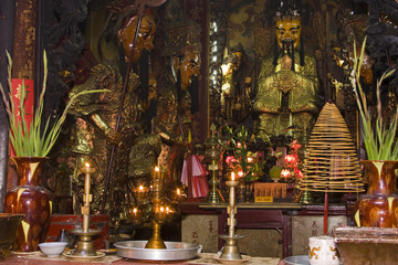 Pagoda of the Jade Emperor, Saigon, Ho Chi Minh City, Vietnam, Southeast Asia, Asia