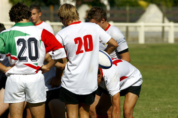 Ballon de rugby, rugby