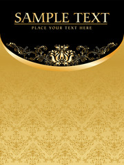 Golden Wedding Card