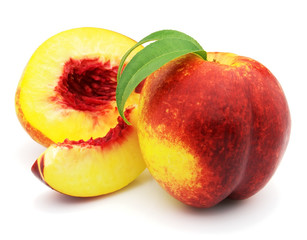 Ripe peach