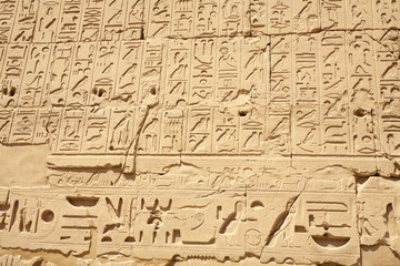 Fototapeta na wymiar Egipskie hieroglify