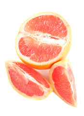 Fototapeta na wymiar Pink grapefruit