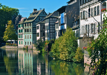 Fototapeta na wymiar Strasburg, La Petite France