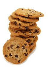 Stack Of Chocolate Chip Cookies