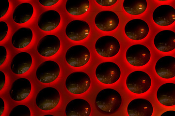 Abstract textured background with the many shapes