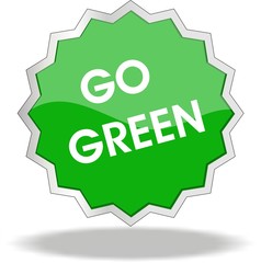étiquette go green