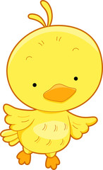 Cute Yellow Bird