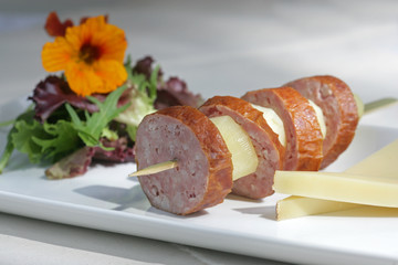 Brochette saucisse © AGDER