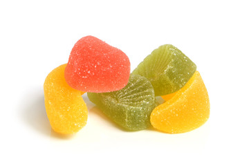 Fototapeta na wymiar Fruit jelly