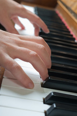 Obraz premium Piano Hand