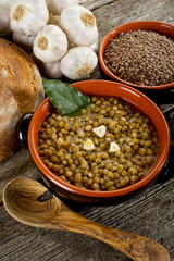 lentils soup- lenticchie
