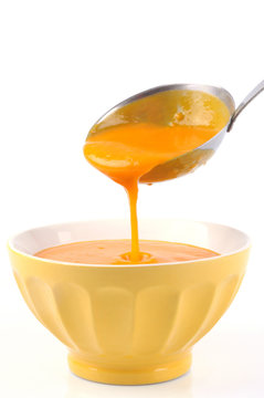 Louche de soupe de potimarrons