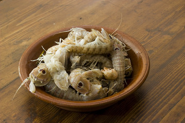 cicale in terrina