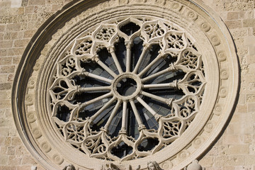 Rosone Chiesa dei martiri a Otranto