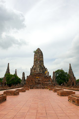 Wat Chai Wattanaram , The world heritage in Ayutthaya, Thailand