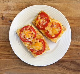Grilled Tomato and Cheese