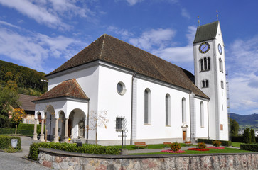 Fototapeta premium Barocke Kirche (Tuggen)