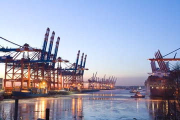 Containerterminal hamburg © Inga Nielsen