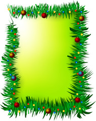Vector Christmas composition