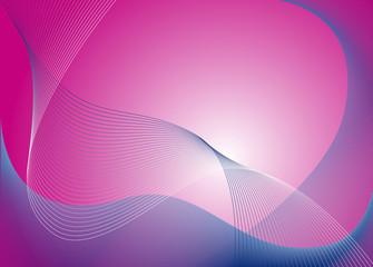 Vector abstract composition