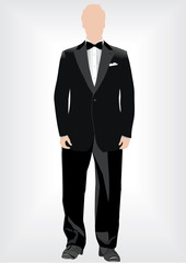 Man in tuxedo