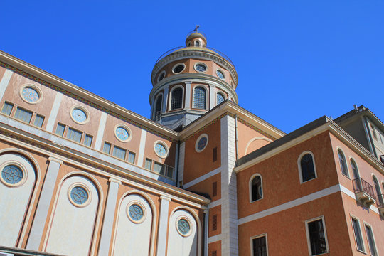 Particolare del santuario della Madonna di Tindari