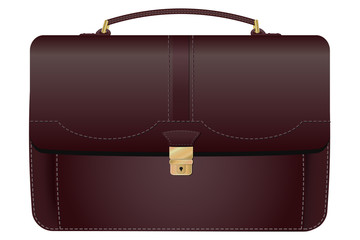 Business briefcase - vector illustration