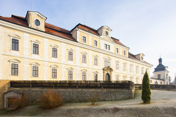 Fototapeta na wymiar castle in Rychnov nad Kneznou, Czech Republic
