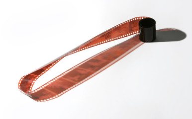 Isolated roll of negative film
