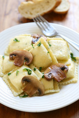 Mushroom Ravioli