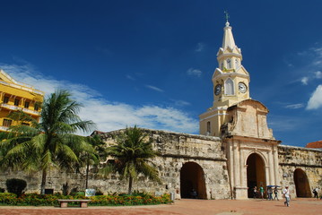 La Torre del Reloj, Cartagena, Colombia