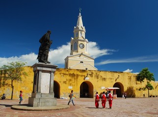 La Torre del Reloj, Cartagena, Colombia