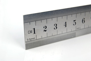 steel ruler