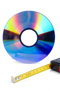 DVD with steel tape