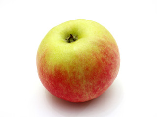 Fresh red apple isolated