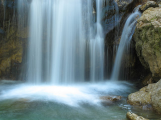 Obraz premium Wasserfall