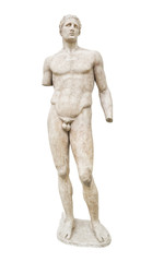 Fototapeta na wymiar Statue in Delphi museum, Greece