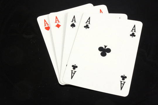 Poker Di Assi Photos Royalty Free Images Graphics Vectors Videos Adobe Stock