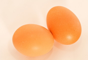 two eggs