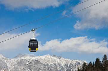 Ski resort  Schladming . Austria