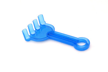 Plastic rake toy